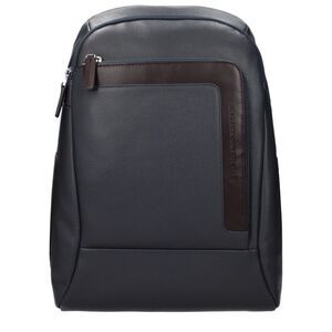 Piquadro Gray Leather Men's Backpack